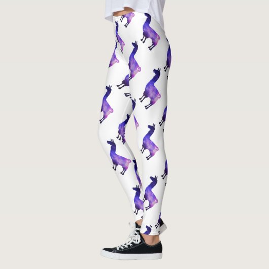 Galaktische Lama-Leggings Leggings (Links)