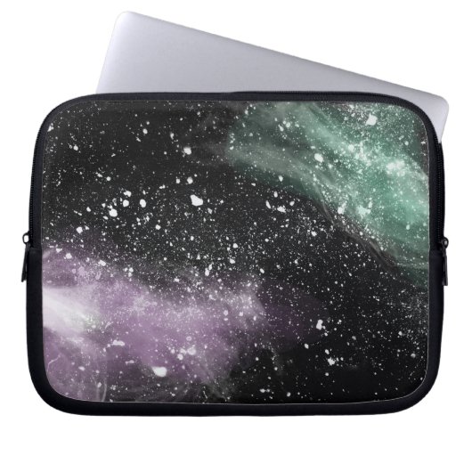 Galaktische Laptop-Hülse Laptopschutzhülle (Vorderseite)