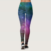 Galaktische Leggings im Weltraum (Rückseite)