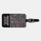 Galaktische Masse der Milchstraße. Gepäckanhänger (Vorderseite horizontal)