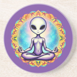 Galaktische Meditation Getränkeuntersetzer