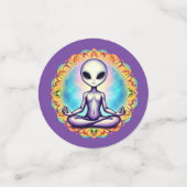 Galaktische Meditation Konfetti (Klein Vorderseite)