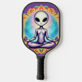 Galaktische Meditation Pickleball Schläger (Rückseite)