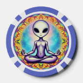 Galaktische Meditation Pokerchips (Rückseite)
