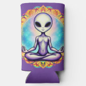 Galaktische Meditation Selters Dosenkühler (Rückseite)