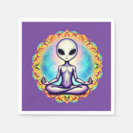 Galaktische Meditation Serviette