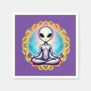 Galaktische Meditation Serviette