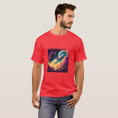 "Galaktische Odyssey: Ein gravity-defizierender T  T-Shirt (Vorne ganz)