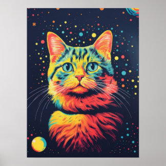 Galaktische Paws Poster