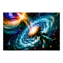 Galaktische Planetenkräfte kollidieren und implodi