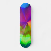 Galaktische Prismen Skateboard (Vorderseite)