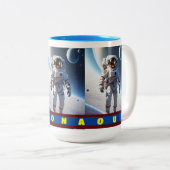 Galaktische Ruhe: Tasse des Kaffees (VorderseiteRechts)