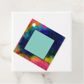 Galaktische SCI-Fi-Hochzeit Geschenkanhänger (Beispiel)