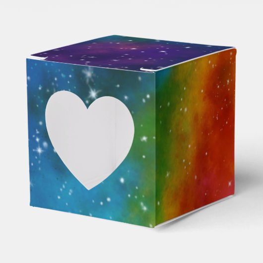 Galaktische SCI-Fi-Hochzeit Geschenkschachtel (Vorderseite)