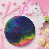 Galaktische SCI-Fi-Hochzeit Pappteller (Party)