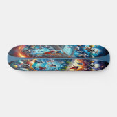 Galaktische Spiele Skateboard (Horizontal)