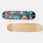 Galaktische Spiele Skateboard (Horizontal)