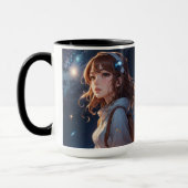 Galaktische Träume: Eine helle Sky-Reise Tasse (Links)