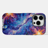 Galaktische Träume: Eine Starlit-Reise Case-Mate iPhone Hülle (Rückseite (Horizontal))