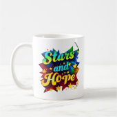 "Galaktische Träume" Kaffeetasse (Links)