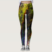 Galaktische Vapors Leggings (Vorderseite)