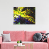 Galaktische Vapors Leinwanddruck (Insitu (Wohnzimmer))