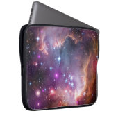 Galaktische Weltraumtechnik Lila Laptopschutzhülle (Vorne Rechts)