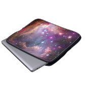 Galaktische Weltraumtechnik Lila Laptopschutzhülle (Vorne Knopf)