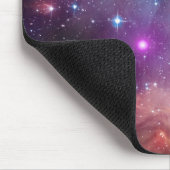 Galaktische Weltraumtechnik Lila Mousepad (Ecke)