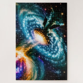 Galaktische zerbrochene Orbitverbindungen mit Dime Puzzle (Vertikal)