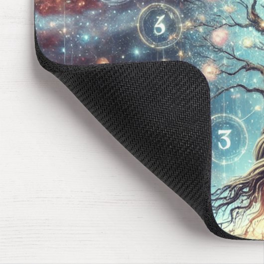 Galaktischer Baum Mousepad (Ecke)