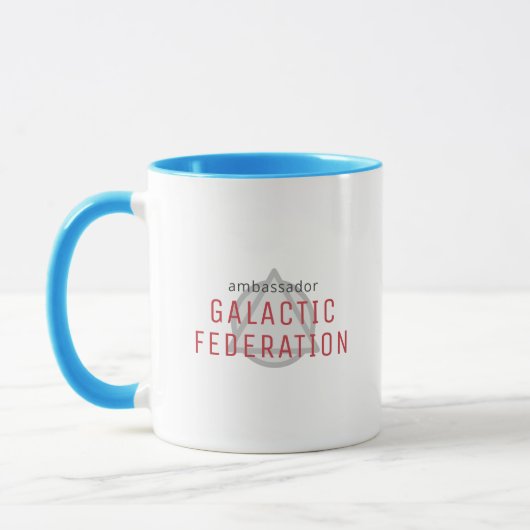 Galaktischer Föderationsbotschafter Kaffee Tasse (Links)