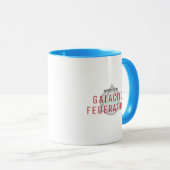 Galaktischer Föderationsmitglied-Kaffee Tasse (VorderseiteRechts)