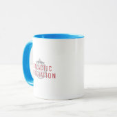Galaktischer Föderationsmitglied-Kaffee Tasse (Vorderseite Links)