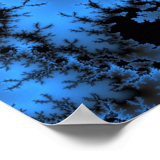 Galaktischer Frost Poster (Ecke)