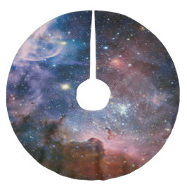 GALAKTISCHER GALAXIE-RAUM-THEMENORIENTIERTER POLYESTER WEIHNACHTSBAUMDECKE