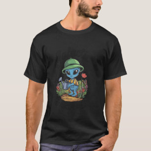 Galaktischer Gärtner Süßer Launischer Gartengestal T-Shirt