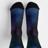 Galaktischer Kosmosnebel Socken (Oben)