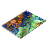 Galaktischer Marmor Notizblock (Linke Seite)