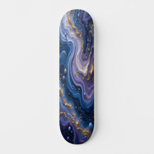 Galaktischer Marmorstrom-Ausgabe 2 Skateboard