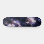 Galaktischer Nachthimmel Skateboard (Horizontal)