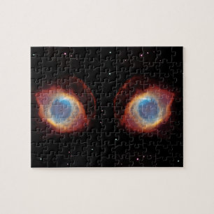 Galaktischer Nebel Augen Puzzle
