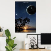 Galaktischer Ponder Poster (Heimbüro)