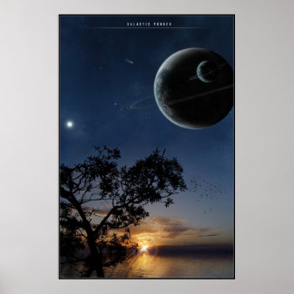 Galaktischer Ponder Poster