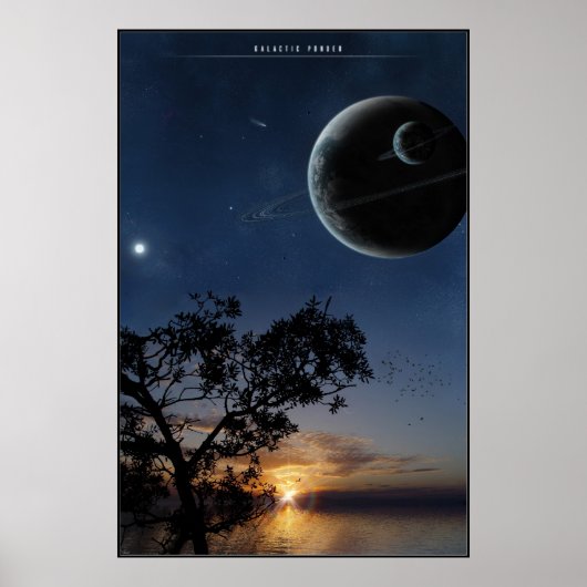 Galaktischer Ponder Poster (Vorne)