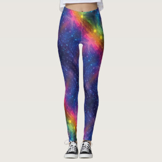 Galaktischer Regenbogen Galaxy Reiki Heiler Mystis Leggings