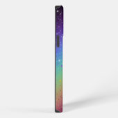 Galaktischer Regenbogen iPhone Hülle (Rechte Seite)