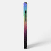 Galaktischer Regenbogen iPhone Hülle (Linke Seite)