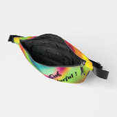 Galaktischer Regenbogenwirbel Bauchtasche (Offen)