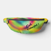 Galaktischer Regenbogenwirbel Bauchtasche (Ablage )